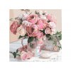 Malování podle čísel - MARIANNA LOKSHINA - RŮŽOVÉ RŮŽE