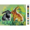 Malování podle čísel - OBRAZY OD MARIANNE - KRÁLÍČCI