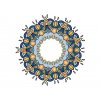 Malování podle čísel - MANDALA MODRO-ŽLUTÁ