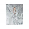Malování podle čísel - OBRAZY OD IRENY - BÍLÝ ANDĚL