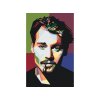 Malování podle čísel - ABSTRAKTNÍ JOHNNY DEPP