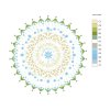 Malování podle čísel - ZELENO-MODRÁ MANDALA