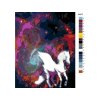 Malování podle čísel - JOSHUA DAIL - BÍLÝ JEDNOROŽEC