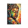 Malování podle čísel - BUDDHA V BARVÁCH
