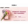 DÁRKOVÉ POUKAZY - DEN MATEK