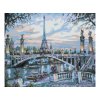 Malování podle čísel - EIFFELOVA VĚŽ ZA MOSTEM