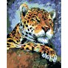 Malování podle čísel - ČÍHAJÍCÍ GEPARD (Rozměr 60x80 cm, Rámování vypnuté plátno na rám)