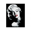 Malování podle čísel - ČERNOBÍLÁ MARILYN