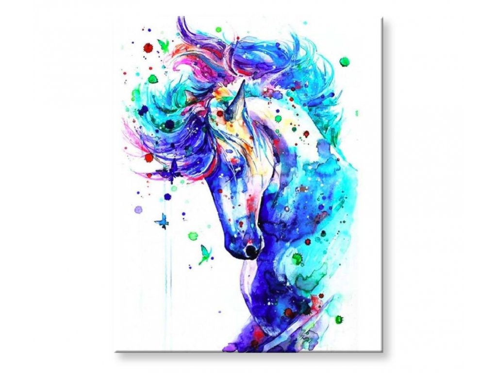Maľovanie podľa čísel - Farba koňa