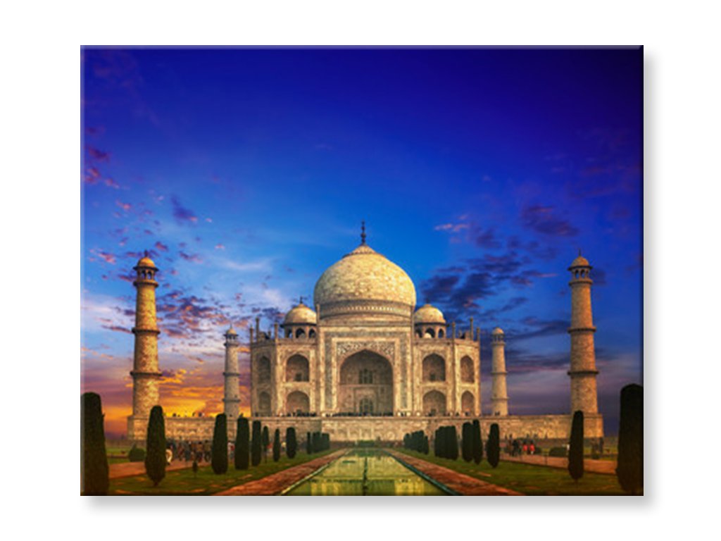 Maľovanie podľa čísel - Tádž Mahal v Indii