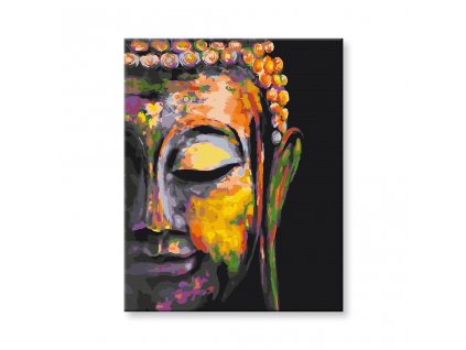 Vícebarevný Buddha