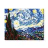 Maľovanie podľa čísel - Hviezdna noc - Vincent Van Gogh