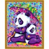 Diamantové maľovanie - Maľovaná panda