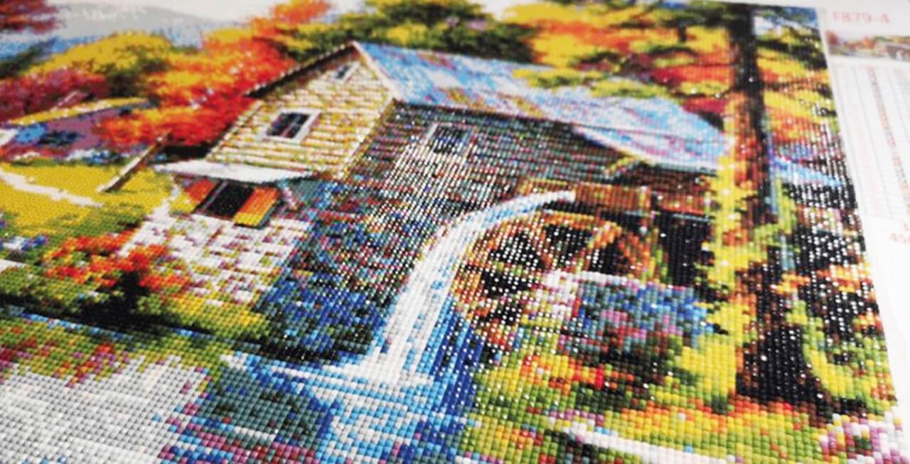 Diamantové malování je třpytivá zábava pro všechny, co rádi tvoří