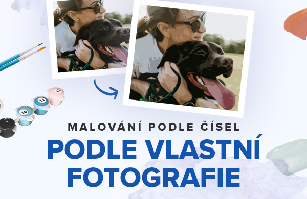 Malování podle čísel podle vlastní předlohy