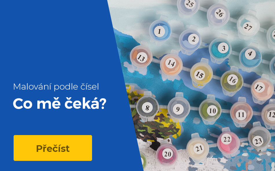 Malování podle čísel – Co mě čeká?