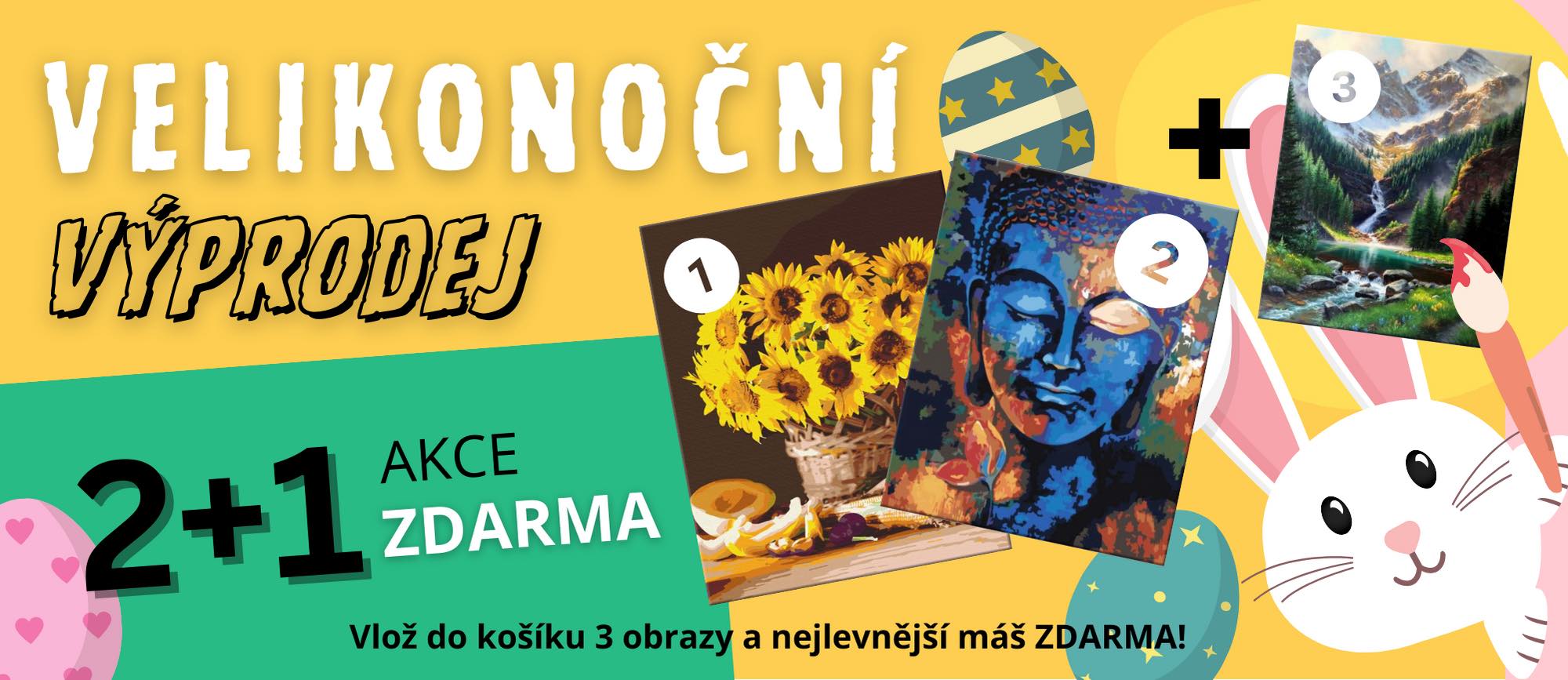 VELIKONOCE - 2+1 zdarma