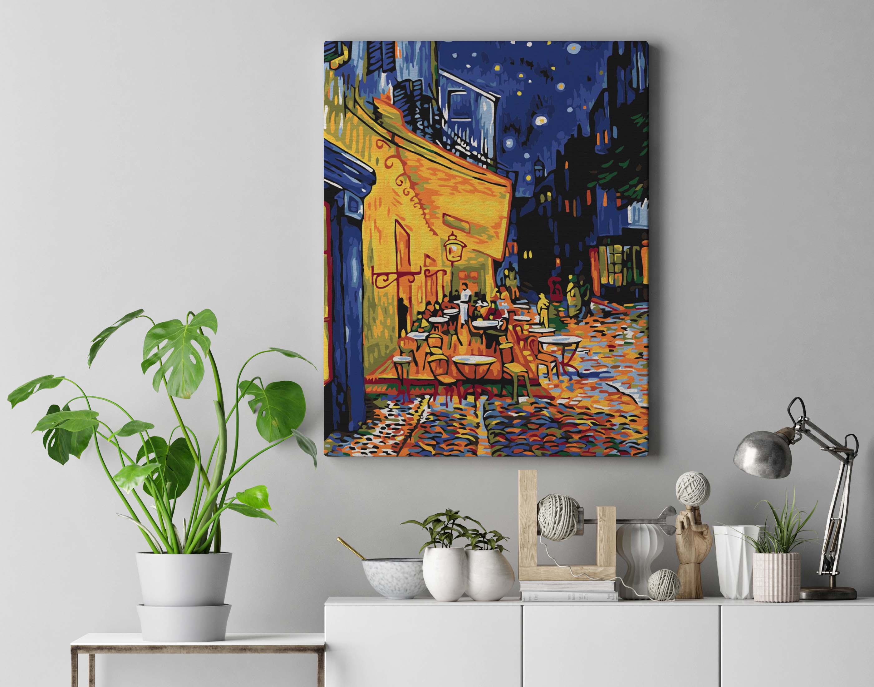Noční kavárna v Arles. Van Gogh