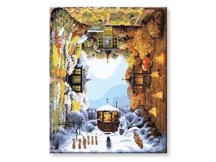 Malování podle čísel - Čtvero ročních obdodí