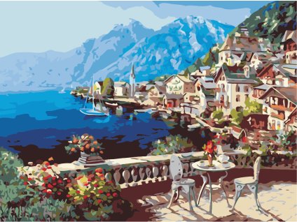 Malování podle čísel - Dovolená u moře