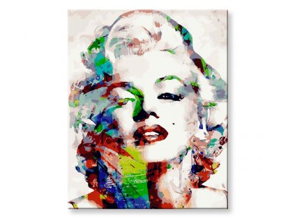 Malování podle čísel - Marilyn Monroe