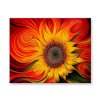 Malování podle čísel - Slunečnice