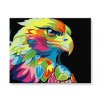 Malování podle čísel - Barevný orel
