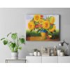 Malování podle čísel - Rozkvetlé slunečnice