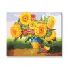 Malování podle čísel - Rozkvetlé slunečnice