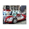 Malování podle čísel auto bugatti