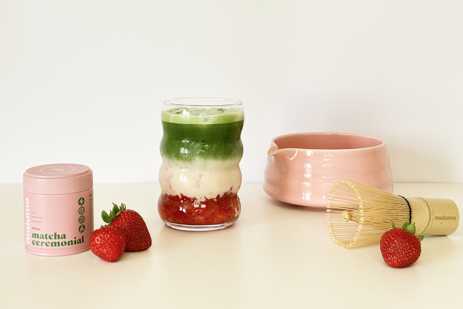 Letní matcha drinky