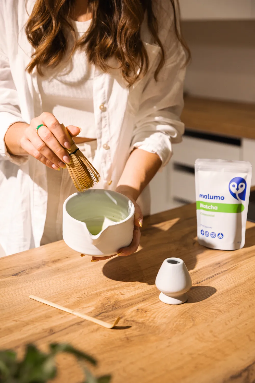 Jak se používá Matcha set bílý
