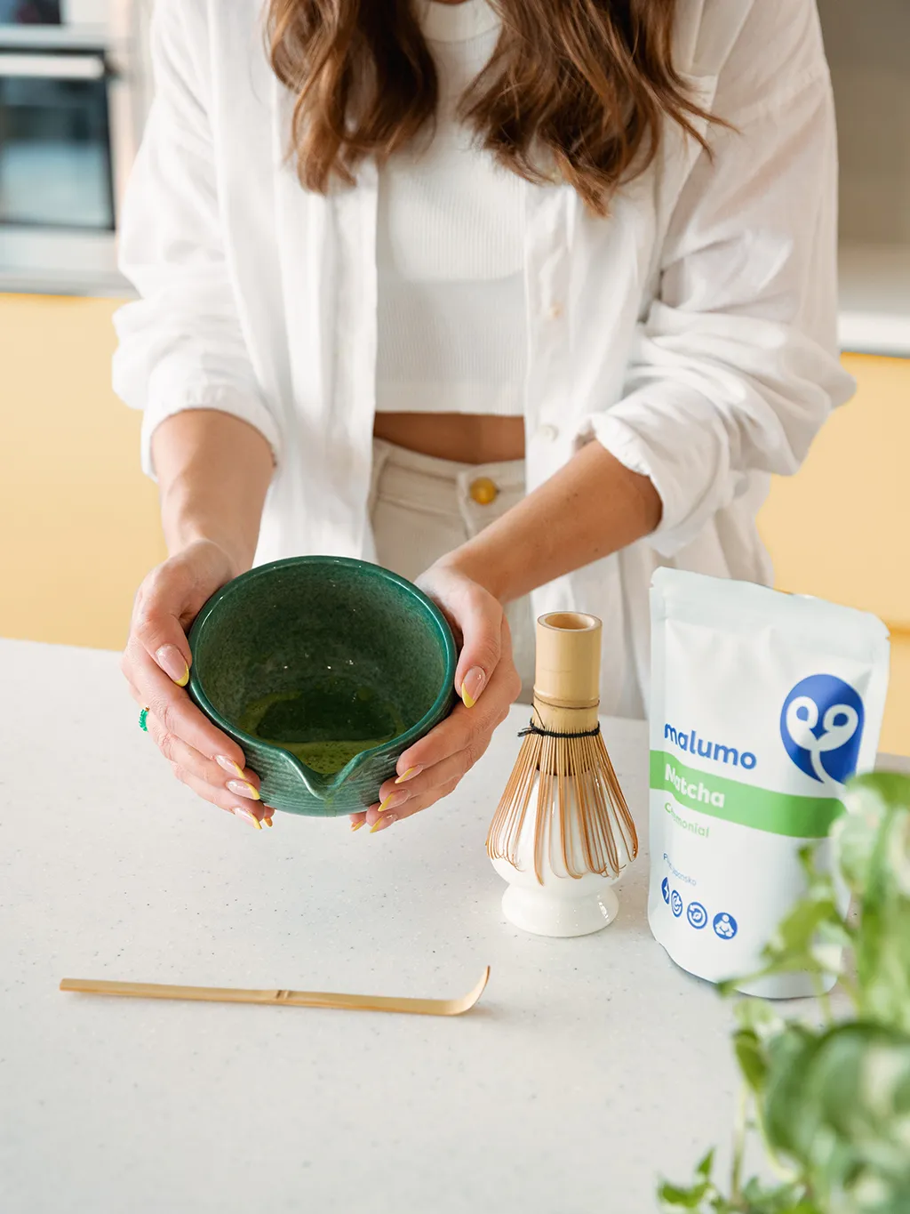 Proč matcha set zelený?