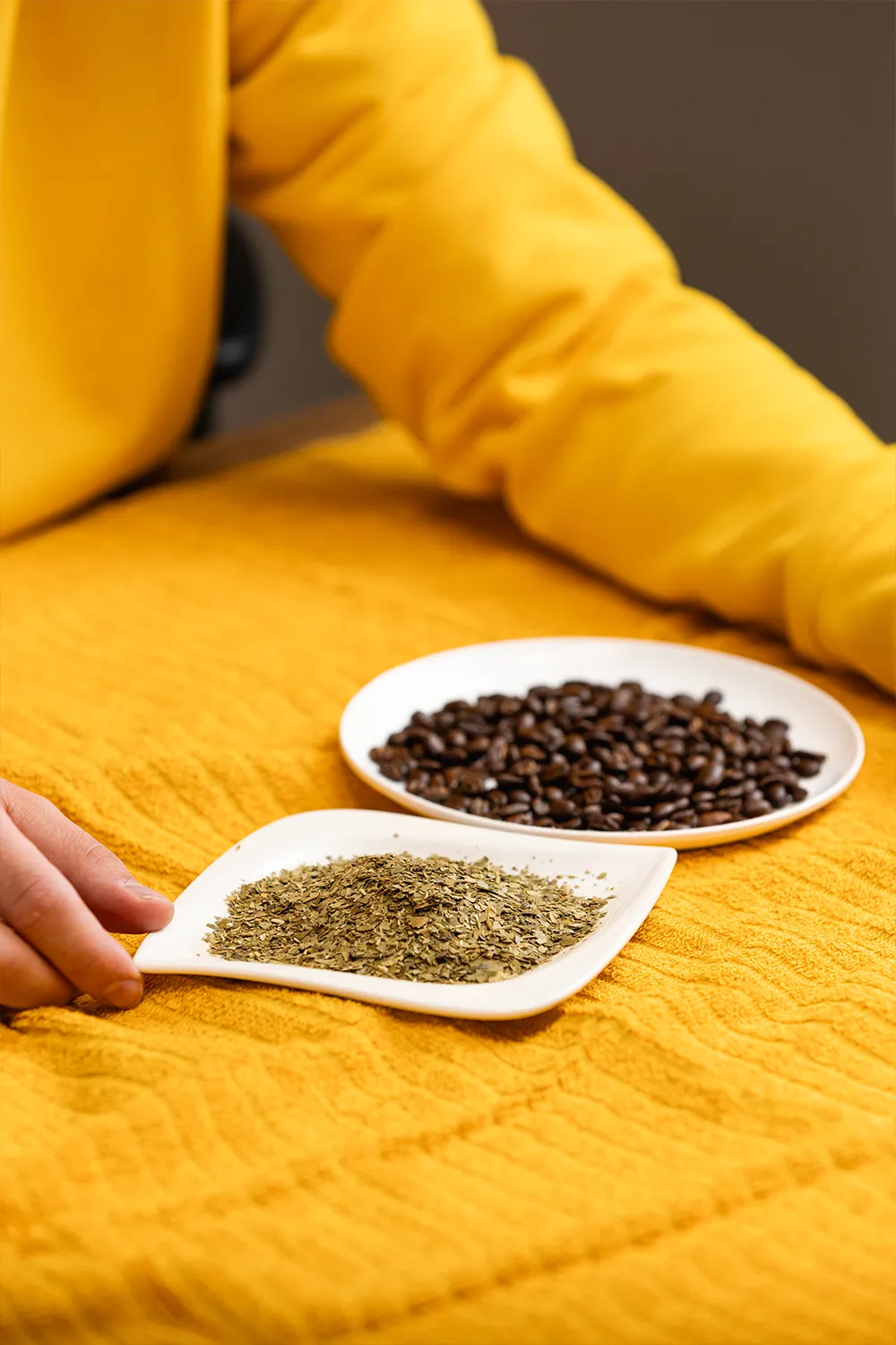 Káva vs Yerba Maté Pomeranč?