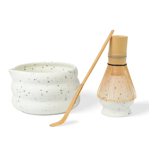 Matcha set tečkovaný