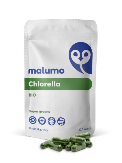 malumo doypack chlorela bio kapsle