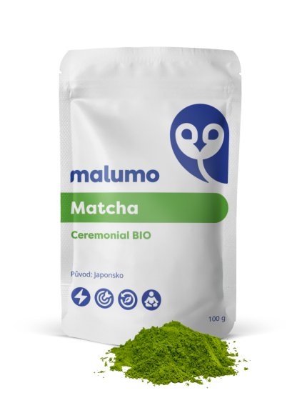 malumo doypack matcha ceremonial bio prasek