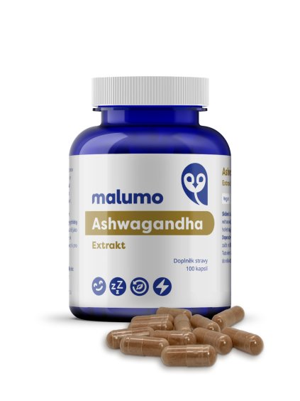 malumo lahvicka ashwagandha extrakt kapsle