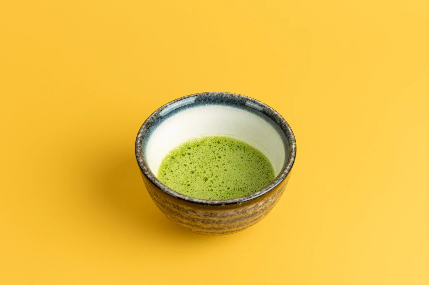 Ako pripraviť matcha usuchu - hotový nápoj