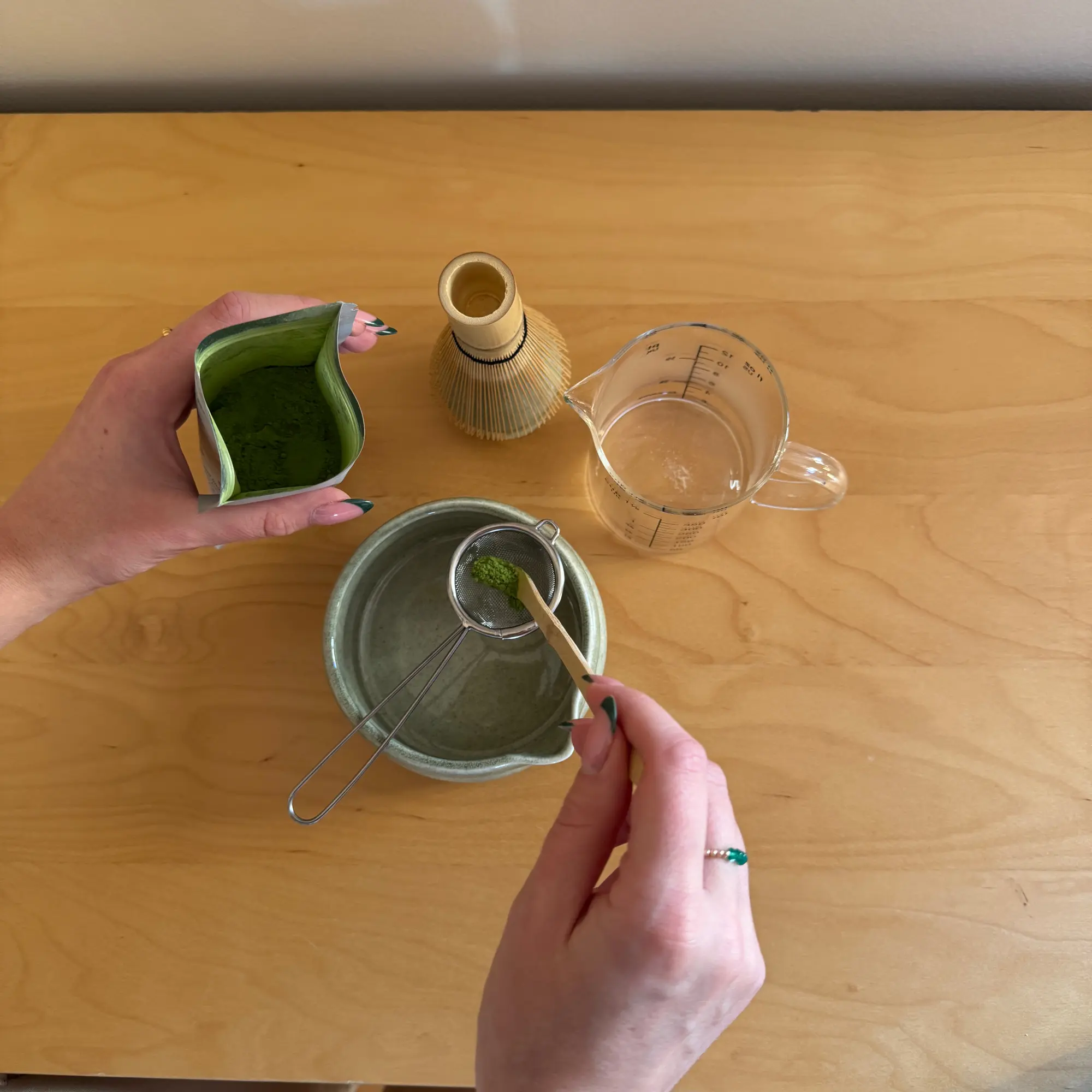 Nasypanie Matchy od Malumo