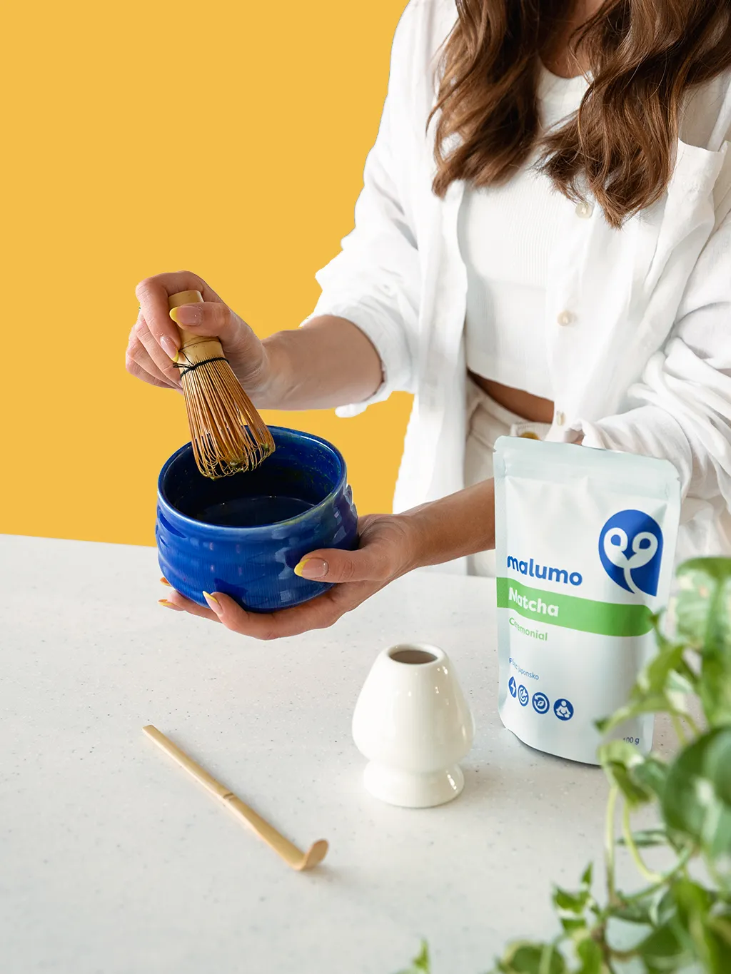 Ako sa používa Matcha set modrý