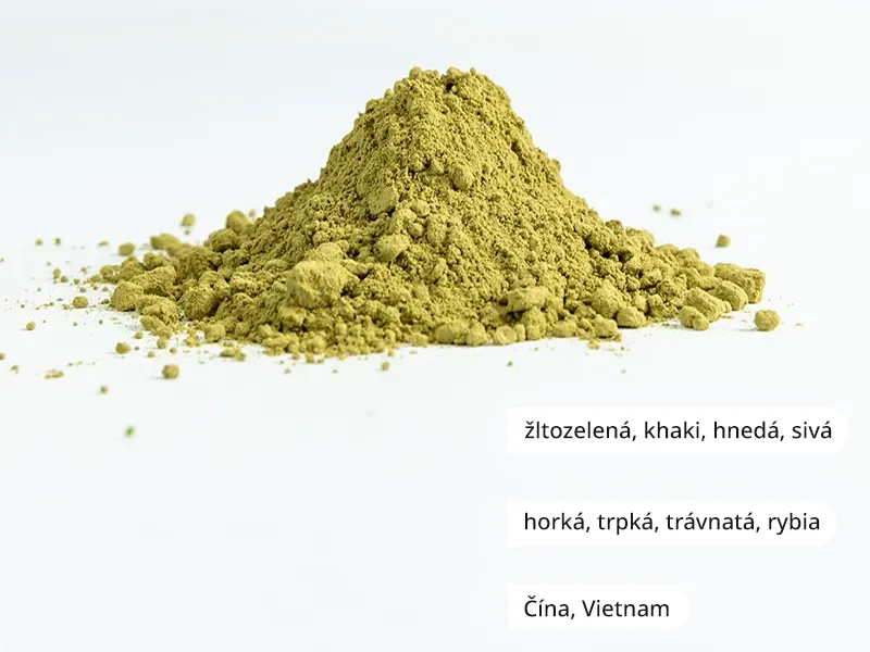 Nekvalitná matcha