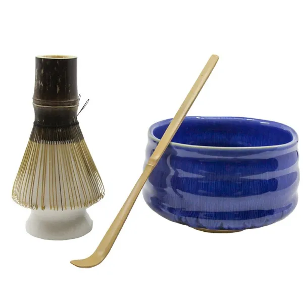 Matcha set modrý