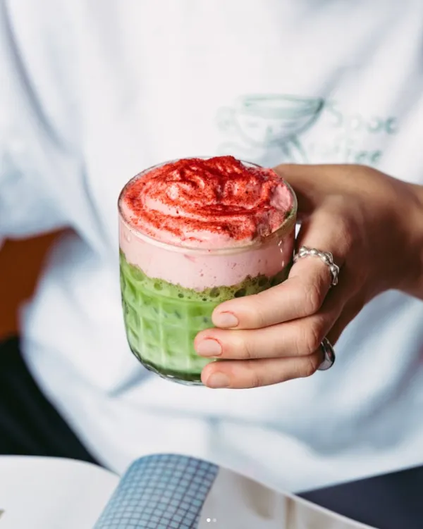 Strawberry Matcha