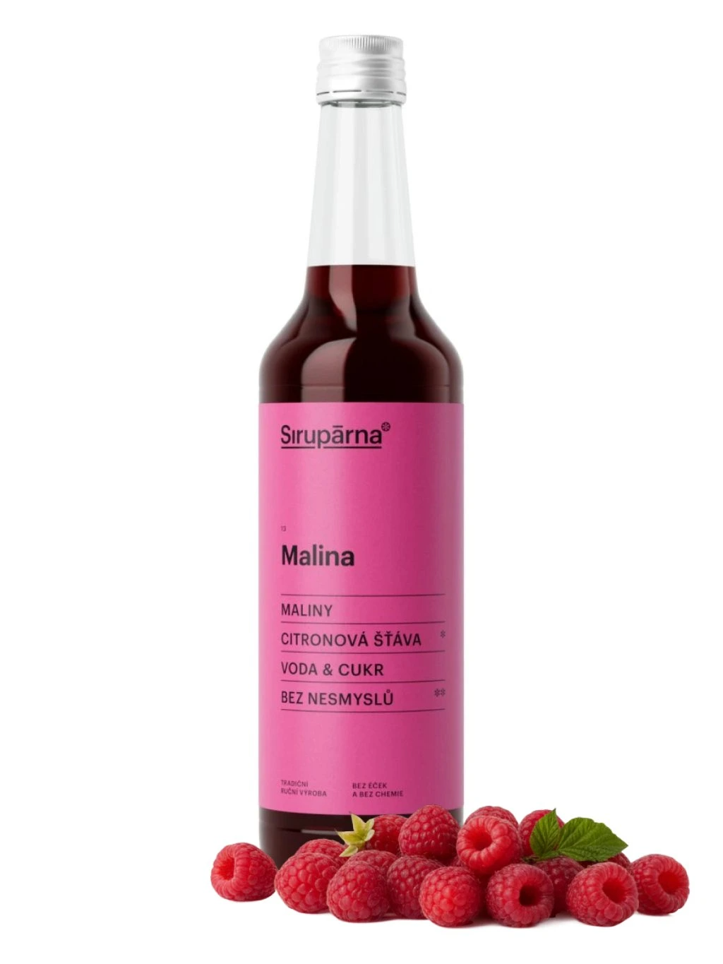 sirup malina produktovka