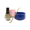 matcha set modrý + deluxe matcha