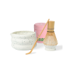 matcha set tečkovaný + deluxe matcha