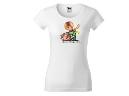 Tričko Správně vidíme jen srdcem