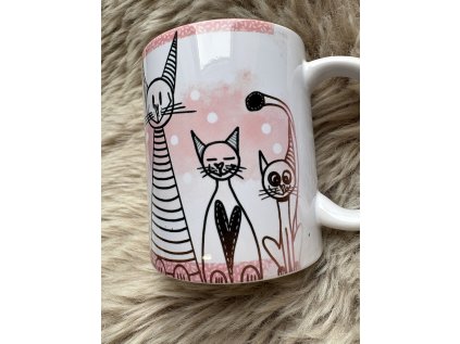 Hrnek "Kočky, kocouři, koťata"