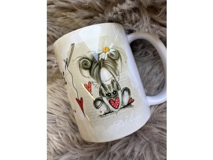 Hrnek "Jsi součást mého srdce"